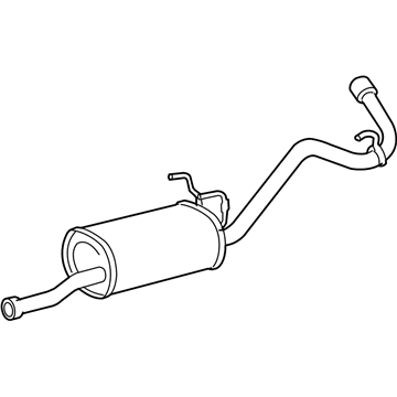 Toyota Tundra Muffler - 17405-0F040