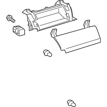 Toyota Prius Plug-In Glove Box - 55511-47041-G0