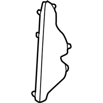 Toyota 55317-06140-C0 Side Panel