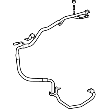 Toyota Tacoma A/C Hose - 88710-04510