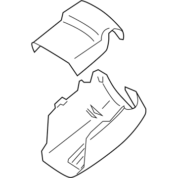 Toyota Camry Steering Column Cover - 45286-33937-E2