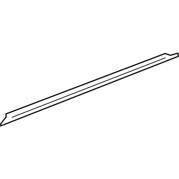 Toyota 75710-0R011 Belt Molding, Passenger Side
