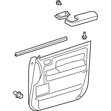 Toyota 67610-0C500-C2 Door Trim Panel