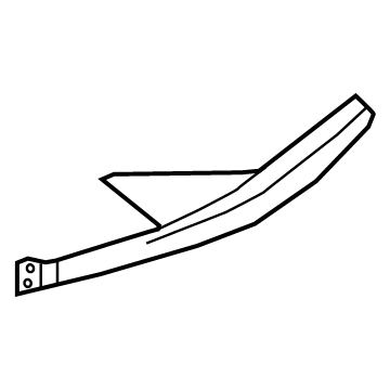 Toyota 67917-07020-C0 Rear Sill Plate, Passenger Side