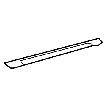 Toyota 67912-07030-C0 Scuff Plate, Outside Driver Side