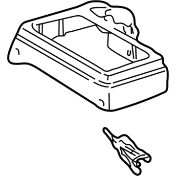 Toyota Tacoma Center Console Base - 58802-04020-B1