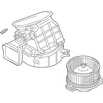 Toyota Blower Motor - 87130-35110