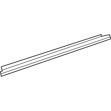 Toyota Corolla Door Moldings - 75720-02360