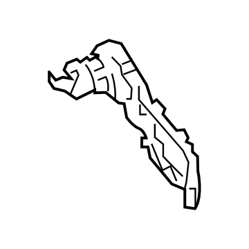 Toyota 52155-0E070 Side Support, Passenger Side