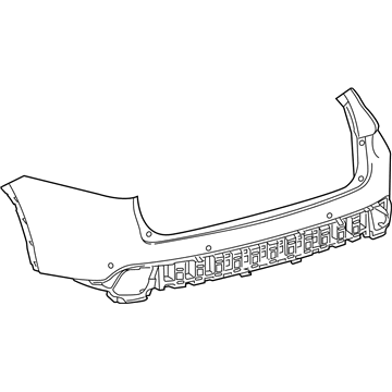 Toyota Highlander Bumper - 52159-0E912