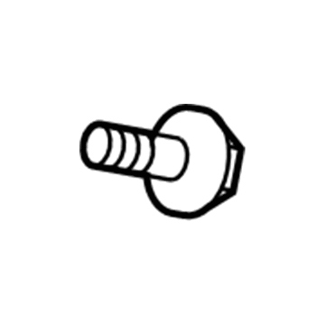 Toyota 90159-A0064 Molding Screw