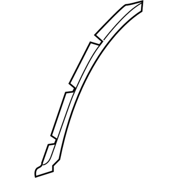 Toyota 75850-0C010 Molding, Passenger Side