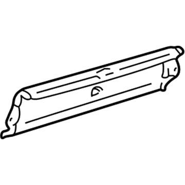 Toyota 58387-AC030-C0 Finish Plate, Rear