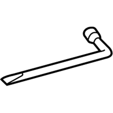 Toyota 09150-02020 Luggage Wrench, Rear