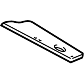 Toyota 58703-07010 Side Cover, Passenger Side