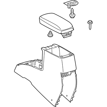 Scion Center Console Base - 58910-12820-B0