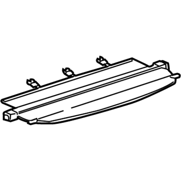 Toyota 64901-35040-B1 Tonneau Cover, Rear