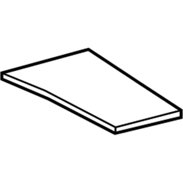 Toyota 58816-47030-C0 Mat, Front