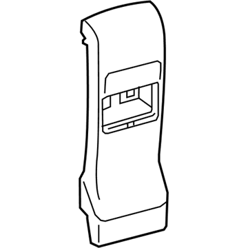 Toyota 58923-47050-B0 Rear Panel, Gray