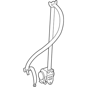 Toyota Tundra Seat Belt - 73220-0C150-C2