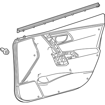 Scion 67610-12Q90-C1 Door Trim Panel