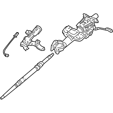 Toyota FJ Cruiser Steering Column - 45250-35A10