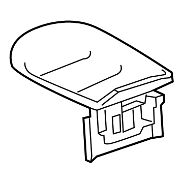 Toyota 58905-02D00-C2 Armrest, Center