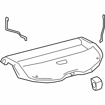 Toyota 64330-12D50-C0 Package Tray