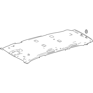 Toyota 63310-0E740-B0 Headliner, Gray
