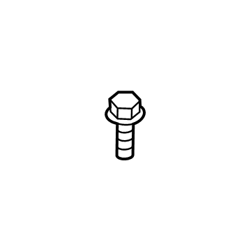 Toyota 90118-WB551 Transmission Mount Bolt