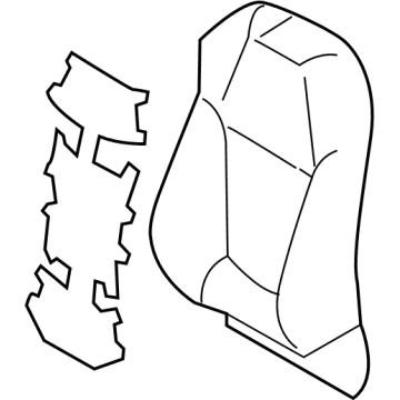 Toyota Venza Seat Cover - 71073-48L20-C0