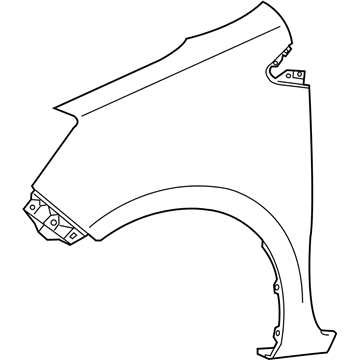 Toyota Prius C Fender - 53802-52190