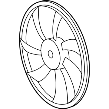 Toyota Highlander Cooling Fan Assembly - 16361-0P460