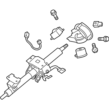 Toyota 4Runner Steering Column - 45250-35A70