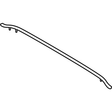 Toyota 53383-02210 Seal To Hood, Front