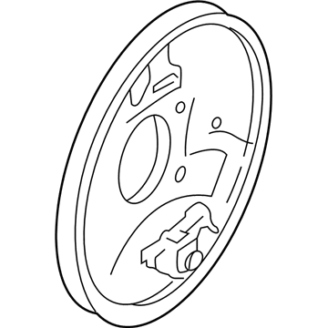 Toyota RAV4 Backing Plate - 47044-42014