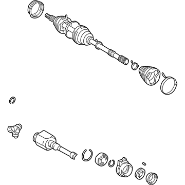 Toyota Axle Shaft - 43420-42041