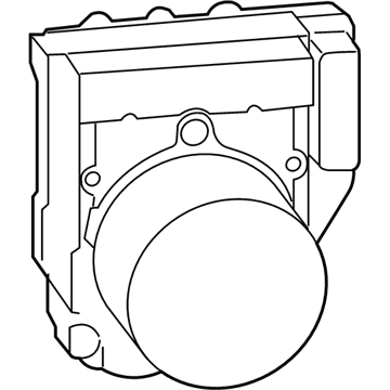 Toyota ABS Control Module - 44050-0E300
