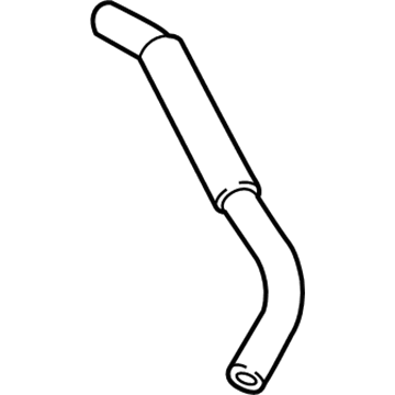 Toyota Sienna Coolant Reservoir Hose - 16261-0P070