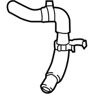 Toyota Sienna Coolant Reservoir Hose - 16264-0P090