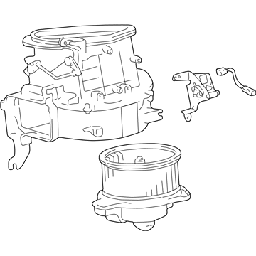 Toyota 4Runner Blower Motor - 87130-35140