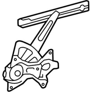 Toyota Tundra Window Regulator - 69804-0C020