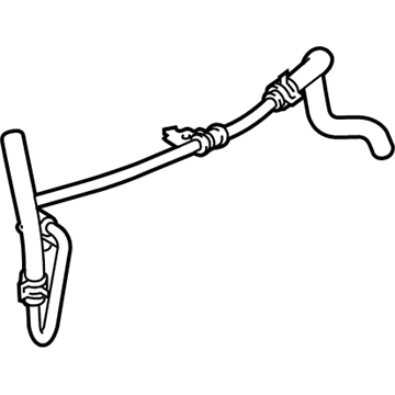Toyota Power Steering Hose - 44406-60021