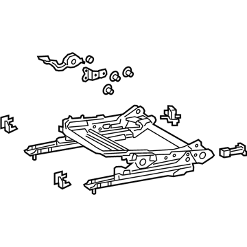 Toyota 72010-33541 Seat Adjuster