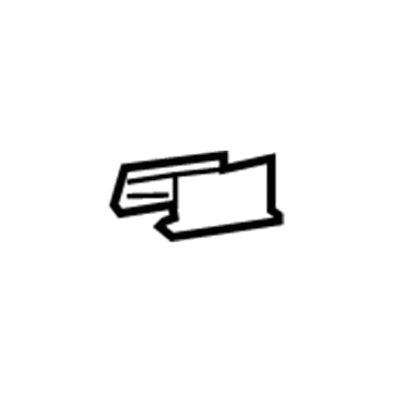Toyota 72137-47060 Track Cover