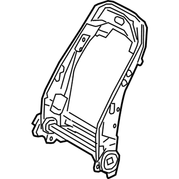 Toyota 71014-33410 Seat Back Frame