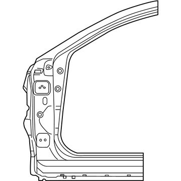 Scion 61101-WB001 Hinge Pillar