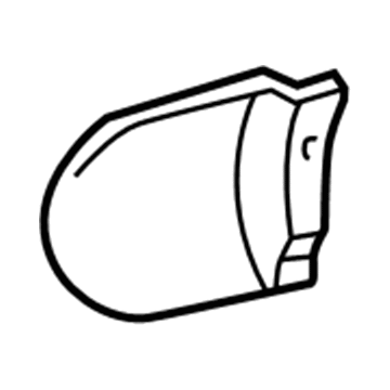 Toyota 69298-20010 Handle Bezel, Driver Side