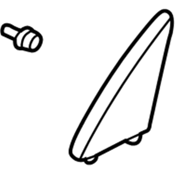 Toyota 67491-20400 Corner Cover, Passenger Side