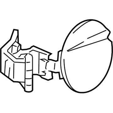 Toyota Yaris Fuel Door - 77350-52220